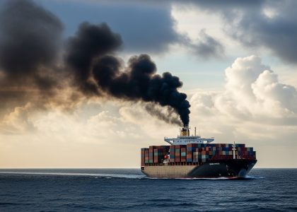 emisi nol bersih maritim